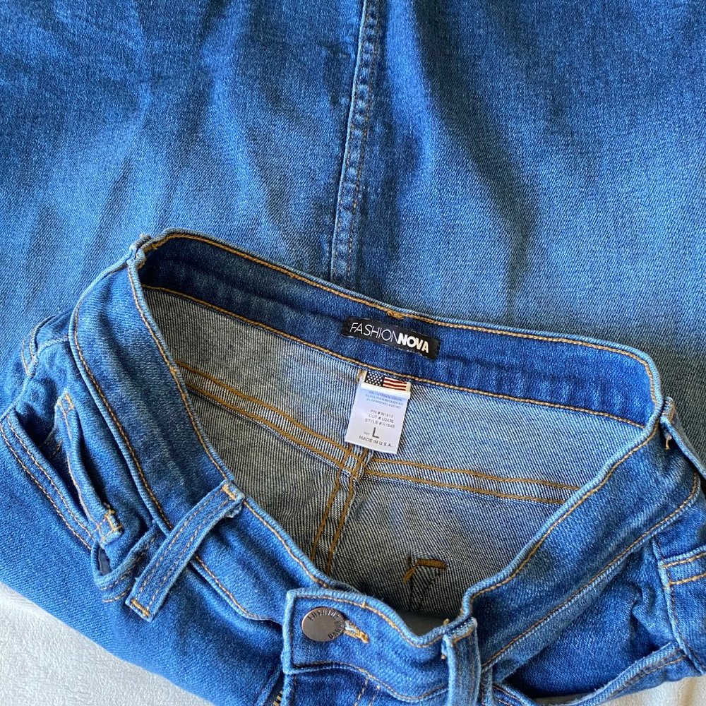 Denim CowGirl Skirt - Picture 4 of 4